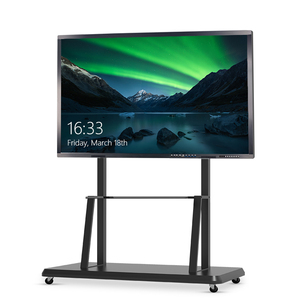 Nhà máy cung cấp 55 inch cảm ứng đa điểm tương tác phẳng 4K kỹ thuật số điện tử thông minh Bảng trắng cho các trường học - Product Image 1