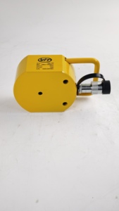 Cilindro hidráulico de acción simple ultrafino VIT RSM-750 75T, equivalente a ENERPAC, gato plano de baja altura para elevación en espacios estrechos - Product Image 4