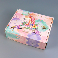 Boîte d'expédition surprise pour cadeau de vêtement durable imprimé de logo personnalisé recyclable boîte à perruque bougie noire violette de grande marque recyclable