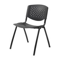 Chaise de Direction Fatcory, Chaise de Bureau en Plastique Empilable, Ergonomique et Durable