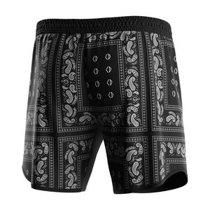 Shorts de sport pour hommes, séchage rapide, fitness, course à pied, OEM, pour la gym et l'entraînement - Product Image 4