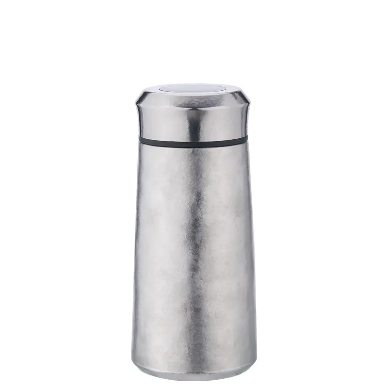 Reise zubehör Pure Titanium Thermos Cup Verdickte doppels chichtige vakuum versiegelte auslaufs ichere Wasser flasche