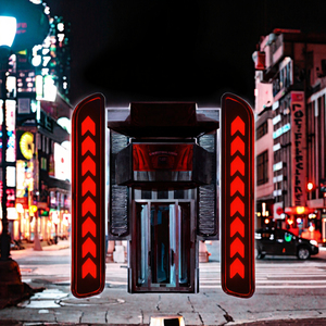 Luces de Freno <span class=keywords><strong>LED</strong></span> Rojas Nuevas TYPY para Suzuki Fronx y Jimny SUV de Cuarta Generación (18-) 2 Piezas 12V 3000 Lm 5000K - Product Image 5