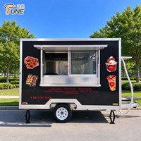 Truk Makanan Baru Dilengkapi Dapur Lengkap, Truk Makanan Mobile untuk Es Krim dan Jajanan Jalanan
