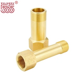 Adaptateur de buse de moulage par injection, tige d'extension filetée à tête hexagonale forgée pour machine de contrôle de température de moule, raccords de tuyauterie, haute lissitude - Product Image 5