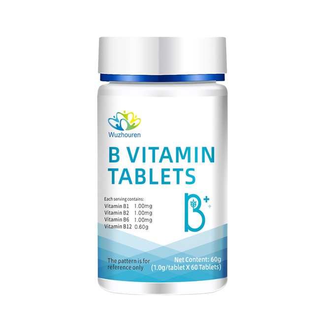 Customized Private Label Vitamin B Health Supplement Vitamin B Complex Tablets