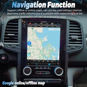 Pour <span class=keywords><strong>Renault</strong></span> Koleos Samsung SM6 Talisman <span class=keywords><strong>Megane</strong></span> 4 2017-2019 Tesla 8+128G Android 13 Autoradio Lecteur GPS Navigation 4G Lte Wifi - Product Image 5