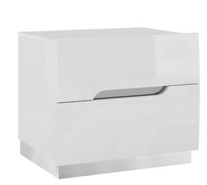 Ensemble <span class=keywords><strong>de</strong></span> meubles <span class=keywords><strong>de</strong></span> chambre à coucher en bois <span class=keywords><strong>avec</strong></span> <span class=keywords><strong>tête</strong></span> <span class=keywords><strong>de</strong></span> <span class=keywords><strong>lit</strong></span> LED et rangement à vérins hydrauliques, finition laquée blanche moderne, 4 ou 5 pièces, taille King Size, pour hôtel - Product Image 5