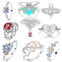 Bague de Fiançailles MULA Originale en Zirconium Argent Scintillant pour Femme, Bijou de Mariage, Cadeau d'Anniversaire, Fabrication Bricolage en Usine