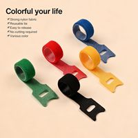 Attaches de câble en nylon auto-adhésives double face en gros, dos à dos, pour écouteurs et rangement de données, sangles pour cordon d'alimentation, largeur 12 mm