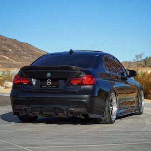 Difusor de fibra de carbono F30 para <span class=keywords><strong>BMW</strong></span> Serie 3 F30 F35 320i 328i <span class=keywords><strong>335i</strong></span> 340i <span class=keywords><strong>M</strong></span> <span class=keywords><strong>Sport</strong></span> labio trasero <span class=keywords><strong>M</strong></span>-tech F30 GEEX estilo difusor trasero - Product Image 4