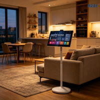 HRAY Fhd Android Smart Companion Display Lampu Latar LED Kaca Penutup Keras Berkualitas Tinggi Fungsi Sentuh Lengkap untuk Semua Skenario Rumah