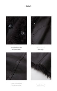 <span class=keywords><strong>Cappotto</strong></span> Casual da <span class=keywords><strong>donna</strong></span> in pelle <span class=keywords><strong>di</strong></span> <span class=keywords><strong>pelliccia</strong></span> girocollo importato <span class=keywords><strong>pelliccia</strong></span> Tuscan lunga inverno in vera lana alla moda <span class=keywords><strong>pelliccia</strong></span> invernale da <span class=keywords><strong>donna</strong></span> - Product Image 6