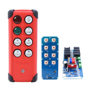 Control remoto de radio industrial para polipasto con 6 botones de velocidad única con código fijo - Product Image 4