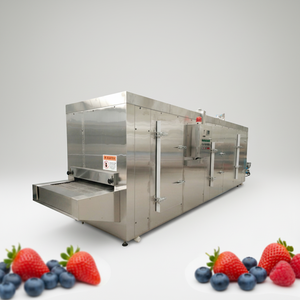 Machine de congélation automatique à tunnel rapide, utilisée pour les grains de maïs et les aliments à base de légumineuses en morceaux. - Product Image 2