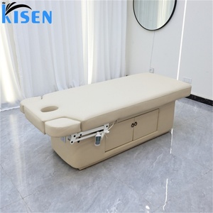 Cama de Masaje Tailandesa Kisen, Eléctrica y Manualmente Ajustable, Cama de Belleza Personalizada, Mesa para Salón, Clínica u Hospital, en Oferta - Product Image 4