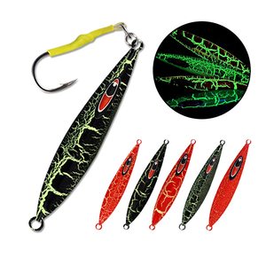 Señuelo de Pesca MAS Crack Paint 60g 80g 120g 180g, Señuelo de Metal para Pesca Lenta, Señuelo de Plomo Brillante, Señuelo Duro - Product Image 5