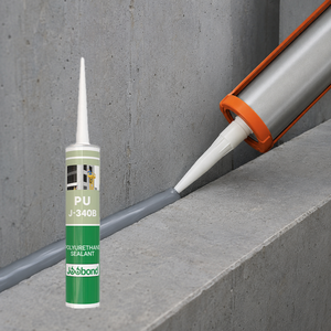 Joobond 600ml Mastic PU Noir, Mastic de jointure en polyuréthane, Pâte de construction pour carreaux blancs, travail du bois, emballage, Colle époxy polyvalente - Product Image 1