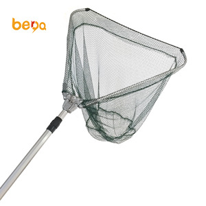 Red de pesca plegable de aluminio, segura para atrapar peces o liberar Red de aterrizaje de peces - Product Image 6