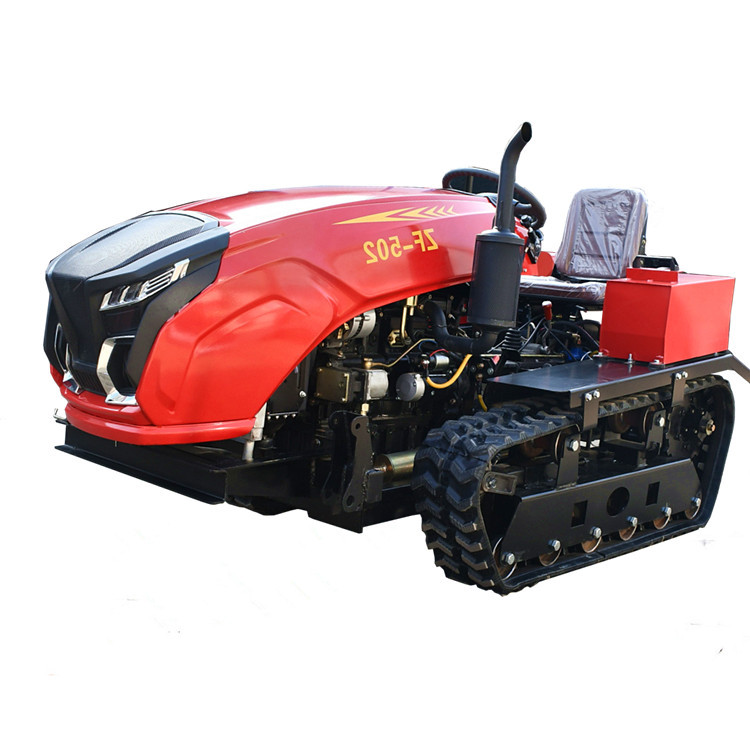 Новейший многофункциональный сельскохозяйственный трактор 50HP80HP рисовый полевой легкий гусеничный трактор
