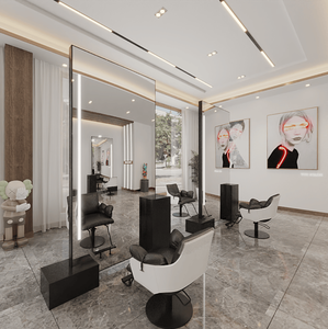 Yicheng Beauty miroir de luxe au sol <span class=keywords><strong>suspendu</strong></span> grand miroir miroir facile <span class=keywords><strong>à</strong></span> nettoyer miroir de Salon de coiffure <span class=keywords><strong>à</strong></span> vendre - Product Image 1