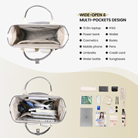 Sac à dos LOVEVOOK 2025 tendance pour ordinateur portable 15,6-17 pouces, grand sac de travail avec port de chargement USB pour femmes, hommes, université, école, affaires