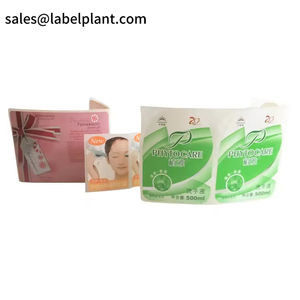 Impression personnalisée feuille d'or transparente transparente rouleau auto-adhésif autocollant d'étiquette LOGO - Product Image 4