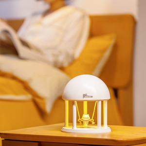 Rechargeable Rotating LED Projector Dimming Table <strong>Lamp</strong> for Bedroom Living Room Study Hotel - Unique Design - Product Image 3