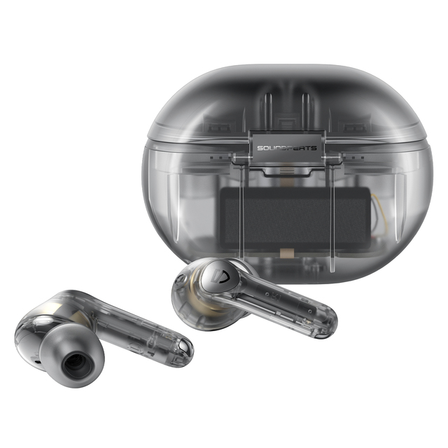 SOUNDPEATS Air4 Pro in Ear Detection Transparent Earbuds Anc Headphones  Earphone Wireless Earbuds with Snapdragon Chip