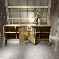 Buffet moderne haut de gamme de luxe buffet de designer italien de mode table meubles de salle à manger armoire latérale