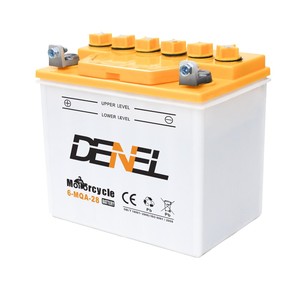 Batería de Motocicleta AGM DENEL Nueva, Seca y Cargada, 12V 28Ah, Arranque Rápido, Garantía de 12 Meses, <span class=keywords><strong>Precio</strong></span> de Fábrica, ABS Blanco - Product Image 4