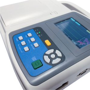 Máquina <span class=keywords><strong>ECG</strong></span> veterinaria Electrocardiógrafo Simulador <span class=keywords><strong>ECG</strong></span> de 3 canales Máquina <span class=keywords><strong>ECG</strong></span> portátil a bajo precio - Product Image 5