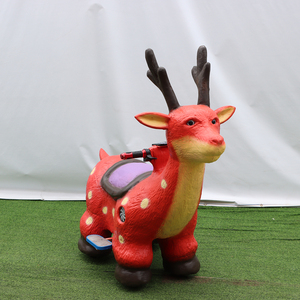 Scooter Eléctrico Infantil de Dinosaurio, Modelo Dilophosaurus, Asiento Seguro de Silicona, para <span class=keywords><strong>Niños</strong></span>, Alquiler en Parques Infantiles, Uso en Interiores - Product Image 3