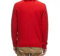Pull-over avec lettre jacquard à manches longues en tricot pour hommes Pull-over en tricot à manches longues en tricot pour hommes Pull-over d'hiver pour hommes LOGO personnalisé OEM et ODM