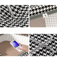 Boîte de rangement pliable rectangulaire personnalisée sous le lit avec support métallique, multifonctionnelle pour vêtements, chaussures, couettes, avec couvercle à fenêtre transparente