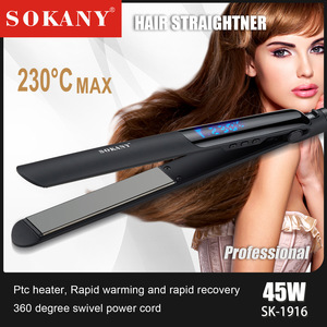 Plancha de Pelo Eléctrica de Cerámica con Control por App, Apagado Automático, Doble Función para Alisar y Rizar, Tres Garantías - Product Image 2