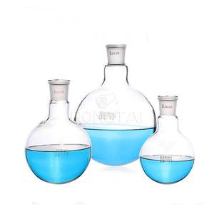 قارورة غليان معملية RONGTAI من الصين بالجملة ، قارورة غليان دائرية كبيرة للغاية من الأسفل - Product Image 1