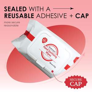 MEDIWIPER 80ct kokusuz alkolsüz el Sanitizing mendil çevre dostu ıslak mendil 320 mendil (80*4) - Product Image 4