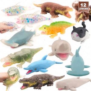 Jouets sensoriels anti-stress à presser pour garçons et filles, en PU écologique, ensemble de jouets Fidget EN71 Popit, jouets sensoriels pour enfants autistes - Product Image 5