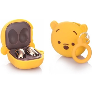 Étui de protection pour écouteurs en silicone caoutchouc avec motif d'ours et de <span class=keywords><strong>cochon</strong></span> en dessin animé 3D pour Samsung Galaxy Buds2 Pro/Buds2/Buds Pro/buds Live - Product Image 1
