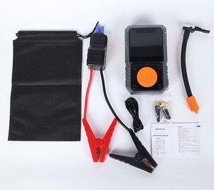 Nouveau Compresseur d'Air Portable Sans Fil 14,8V 60W 3-150 PSI avec Écran LCD et Démarreur de Voiture, Recharge Type-C (Modèle 2026) - Product Image 6