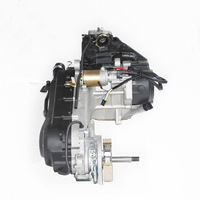 Nouveau Moteur de Scooter 150cc avec Transmission CVT, Refroidissement par Air, 4 Temps, Démarrage Électrique/Manuel, CDI, pour Remplacement et Réparation