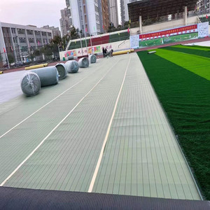 Meisen giá thấp 10mm mềm <span class=keywords><strong>EPE</strong></span> XPE bọt pad cho bóng đá bóng đá cỏ Turf underlay1030g 1050g mật độ cao su sốc hấp thụ Pad - Product Image 5