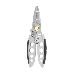 أداة يدوية كهربائية متعددة الوظائف: لتعرية وتقطيع وتجعيد الأسلاك، ومفاتيح سداسية، وكماشة تعرية - Product Image 1