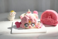 Molde de Silicona con Forma de Chibiusa de Sailor Moon para Hornear, Molde 3D de Grado Alimenticio para Pastel de Mousse de Chica Anime