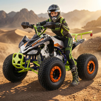 Moto RC électrique 4x4, moto RC de plage, camion tout-terrain haute vitesse, voiture télécommandée, kart de course 35 km/h pour adultes