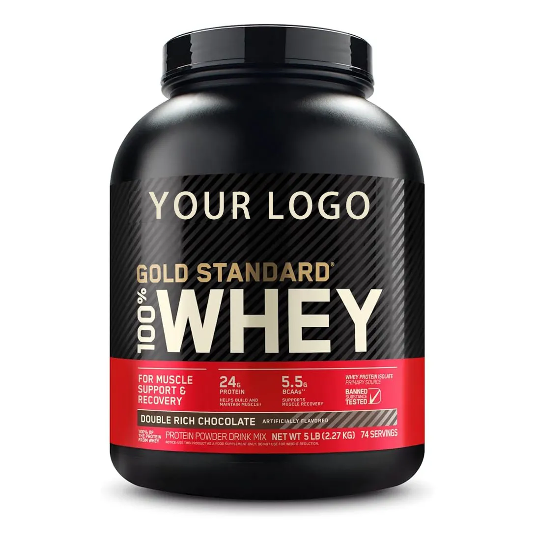 Özel etiket protein spor takviyeleri whey protein altın standart peynir altı suyu protein tozu oem