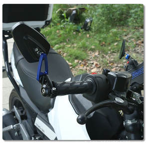 Rétroviseurs de moto en alliage d'aluminium, rétroviseur de moto tout-terrain, autres accessoires de moto - Product Image 2