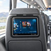 Écran tactile Android 10,1 pouces pour divertissement des passagers en bus, train ou autocar, avec GPS, Wifi, musique et films, pour sièges arrière.