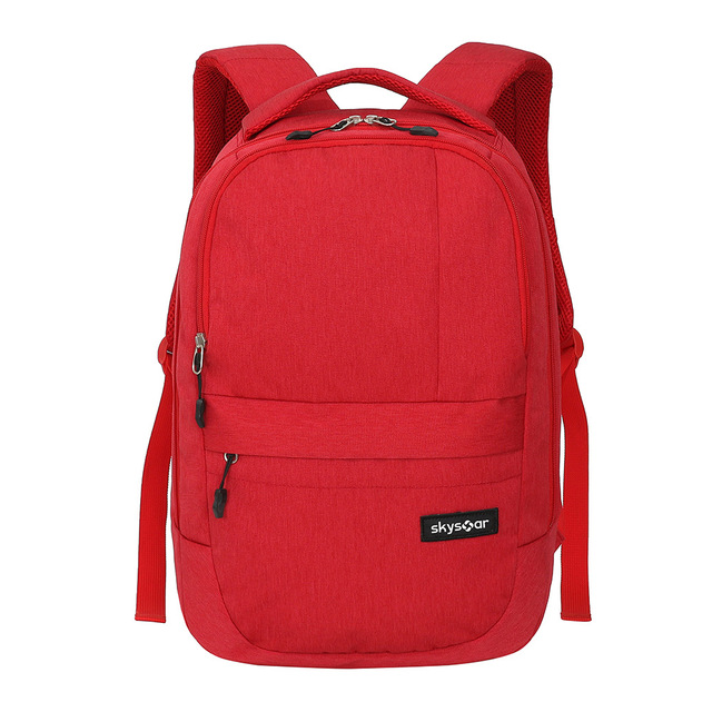 Manufacturer Heavy Duty Red Durable Unisex Fashion Water Resistant College Student School Bag University Casual Laptop Backpack